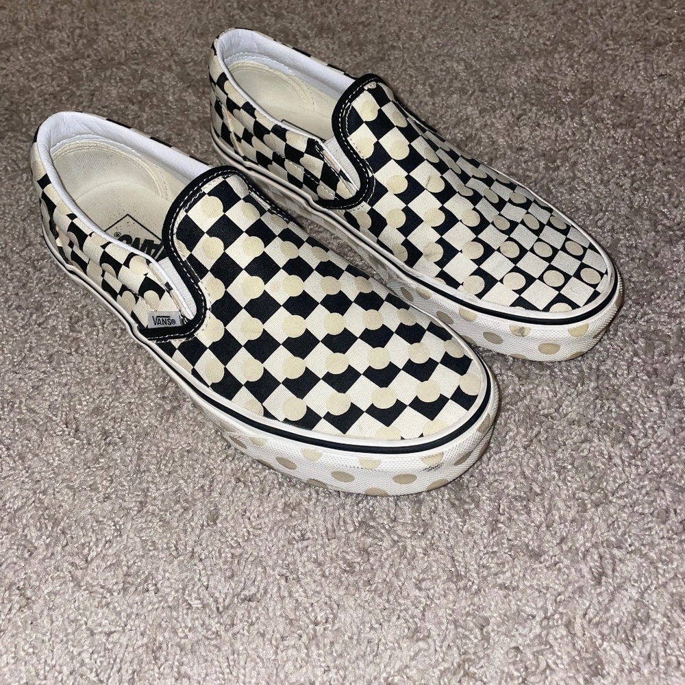 Vans Slip On Shoes with Polka Dots